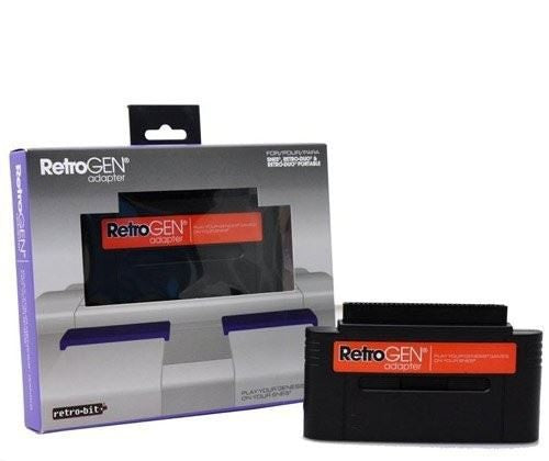 Retrogen Genesis to SNES Cartridge Adapter [retro-bit]