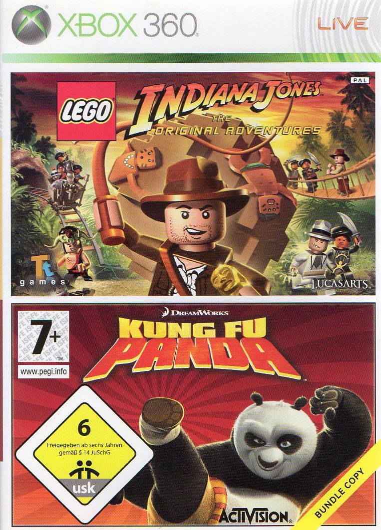 2 in 1 LEGO Indiana Jones & Kung Fu Panda (DE)