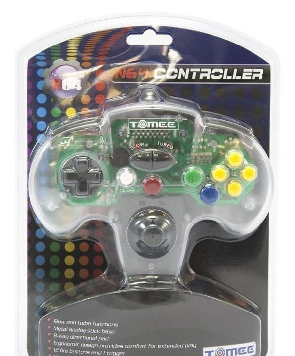 Controller / Pad mit Turbo & Slowmotion transp. [Tomee]