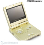 Konsole GBA SP Starlight Gold + Netzteil — Limited Edition