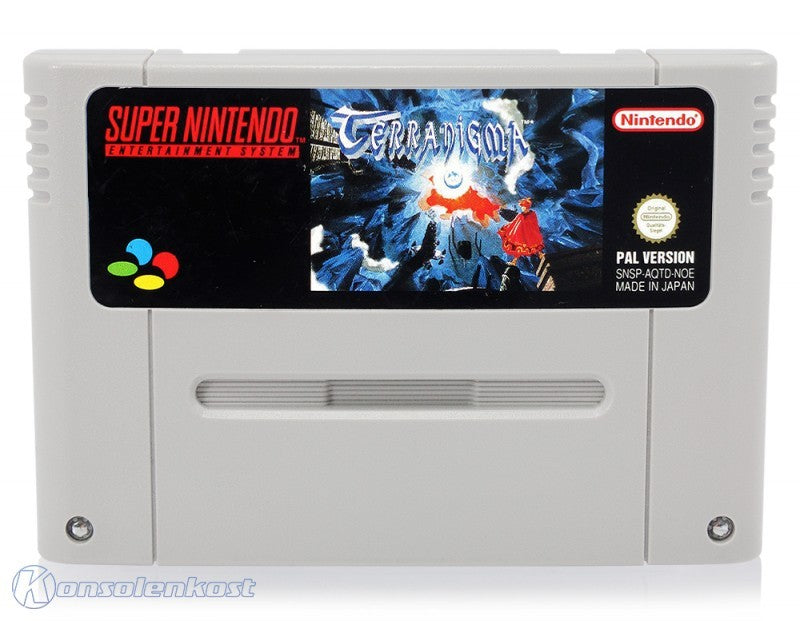 Terranigma + Spieleberater (DE) — Big Box