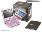 Konsole GBA SP inkl. Netzteil pink AGS-101