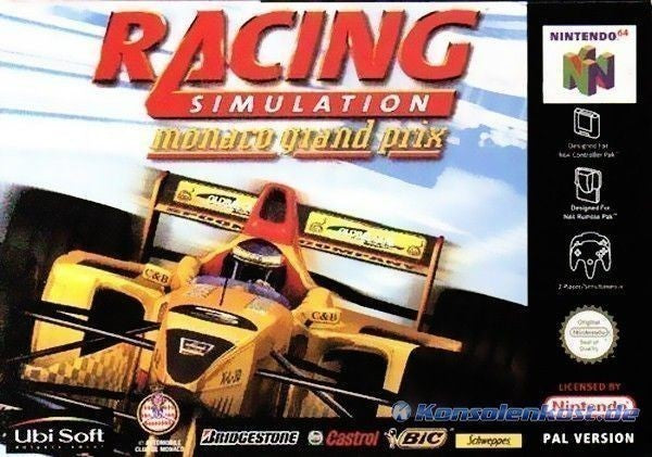 Racing Simulation Monaco Grand Prix