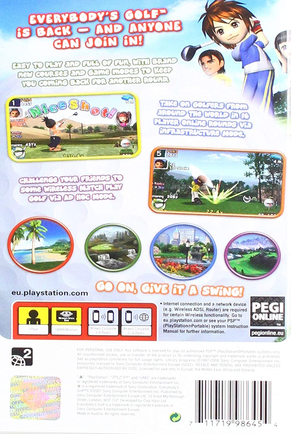 Everybodys Golf 2 (DE) — Essentials