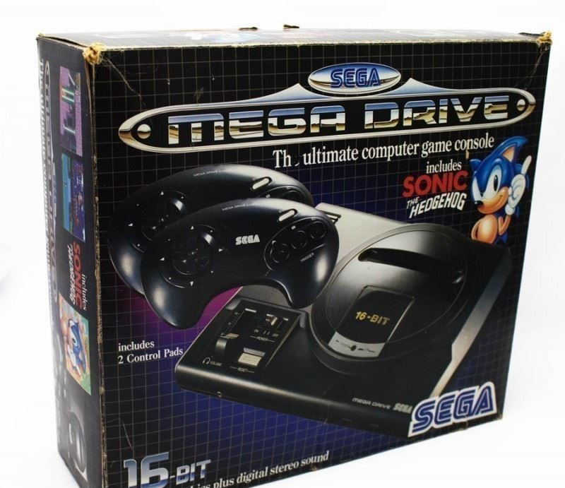 Konsole MD1 + Sonic + 2 Original Controller
