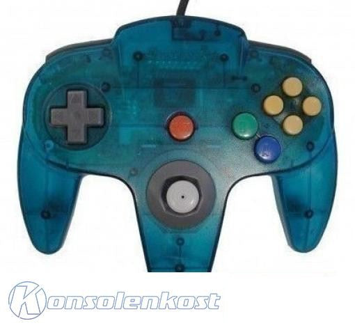 Original Controller Clear-Blue / blau-transparent NUS-005 [Nintendo]