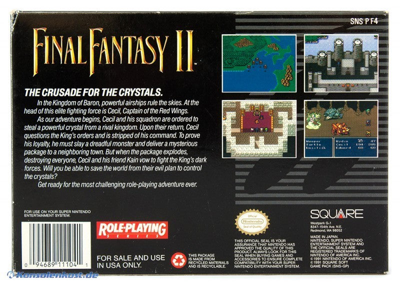 Final Fantasy II / 2 (US)