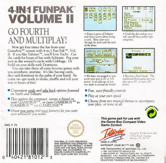 4 in 1 Funpak: Volume II / 2