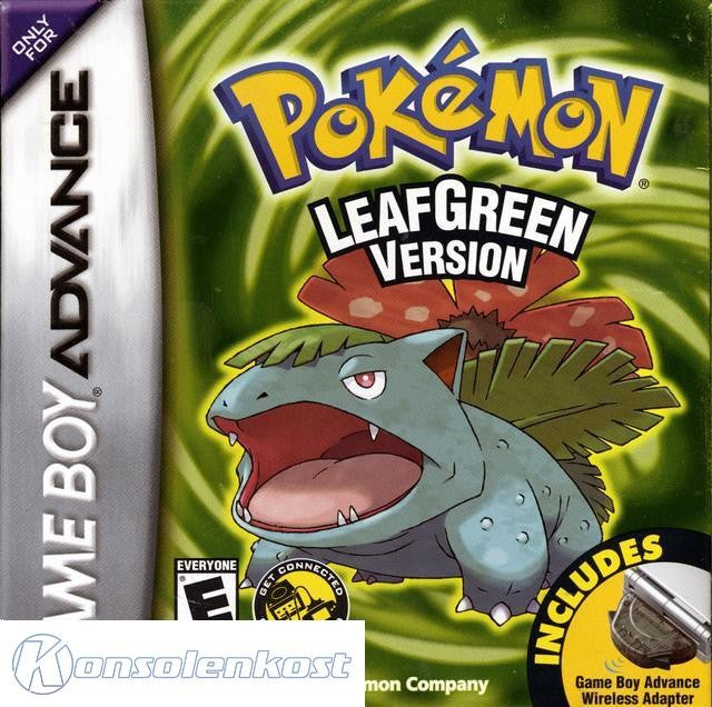 Pokemon Blattgrüne Edition / Leafgreen + Adap.. (GB)