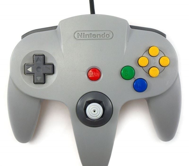 Original Controller grau-gelb NUS-005 [Nintendo]