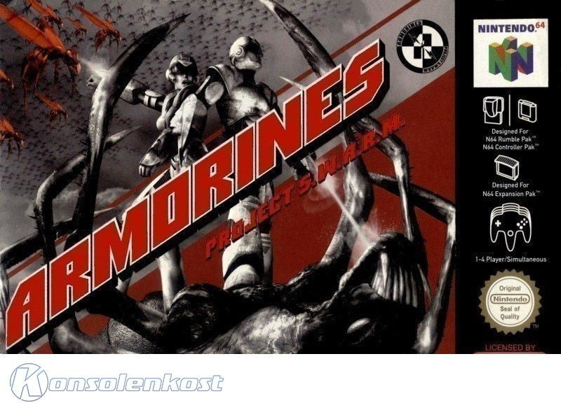 Armorines in Project Swarm