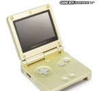 Konsole GBA SP inkl. Netzteil Starlight Gold — Limited Edition
