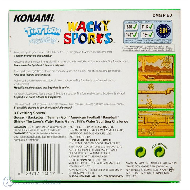 Tiny Toon Adventures: Wacky Sports