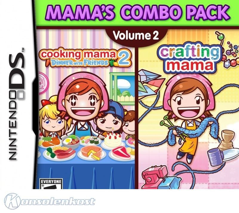 Mama's Combo Pack Vol. 2 - Cooking Mama 2 + Crafting Mama (US)