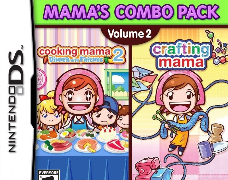 Mama's Combo Pack Vol. 2 - Cooking Mama 2 + Crafting Mama (US)