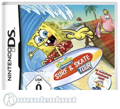 Sponge Bob Surf & Skate Tour