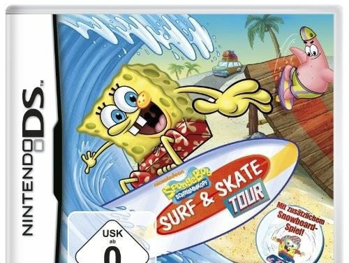 Sponge Bob Surf & Skate Tour