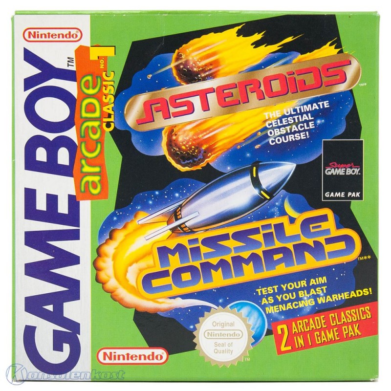 Arcade Classics 1: Asteroids Missile Command
