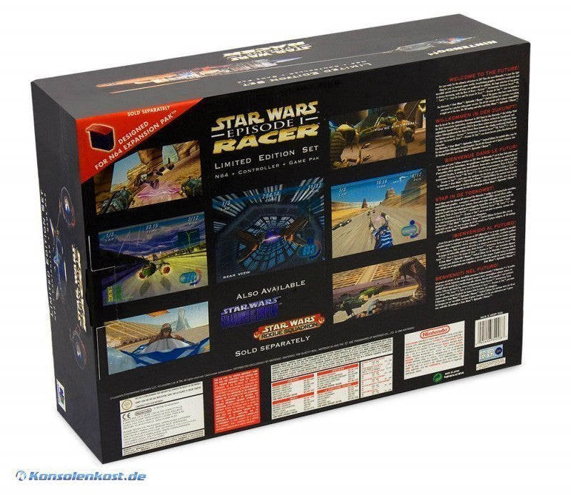 Konsole Star Wars Pak + Spiel + Original Controller + Zubehör