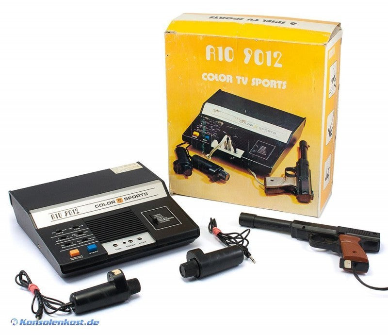 Rio 9012 / Color TV Sports + 6 Spiele vorinstalliert + Pistole + Zubehör