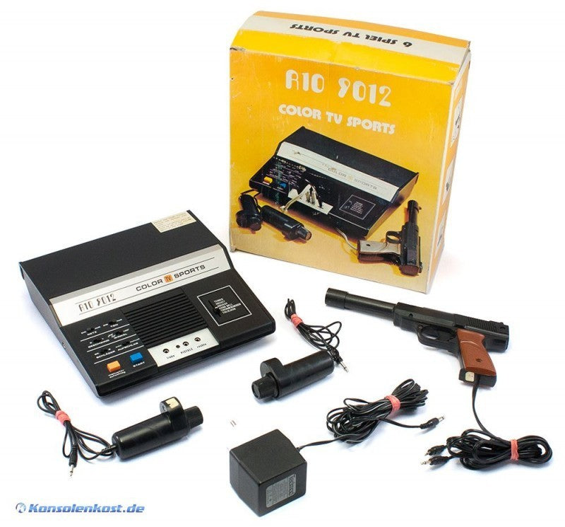 Rio 9012 / Color TV Sports + 6 Spiele vorinstalliert + Pistole + Zubehör