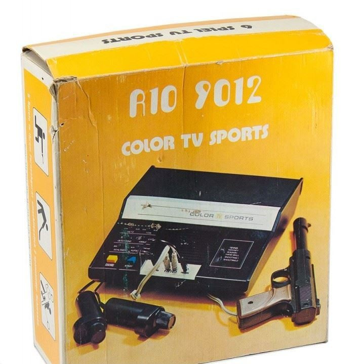 Rio 9012 / Color TV Sports / 6 Spiele integriert + 2 Controller + Pistole + Zubehör