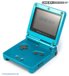 Konsole GBA SP AGS-001 Surf Blue + Netzteil