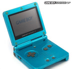 Konsole GBA SP AGS-001 + Netzteil Surf Blue