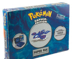Konsole GBA SP Pokemon Saphir Limited Super Pak Edition + Spiel + Tasche + Zubehör — Pokemon Saphir Limited Super Pak Edition