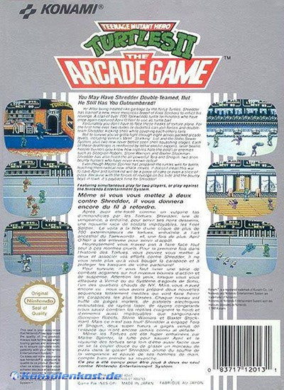 Teenage Mutant Hero Turtles 2: The Arcade Game