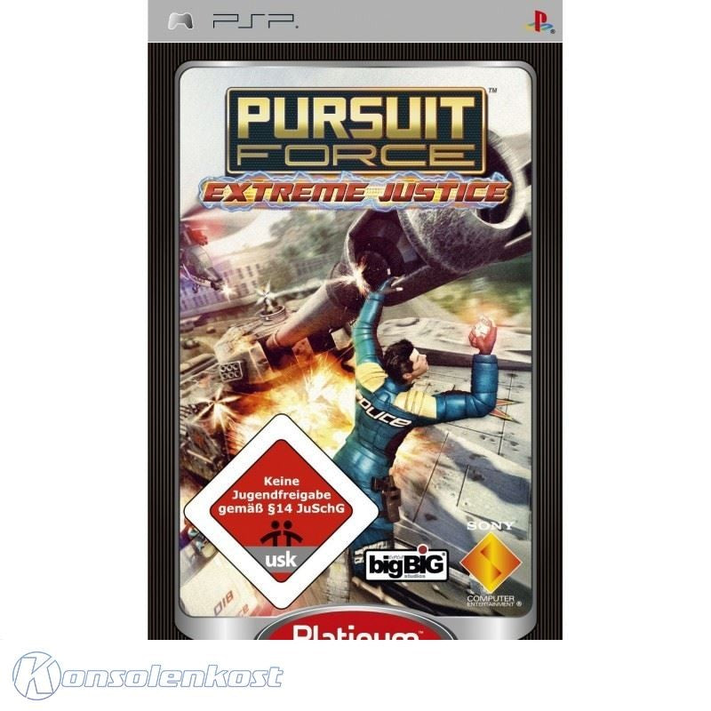 Pursuit Force 2: Extreme Justice (DE) — Platinum