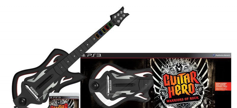 Guitar Hero 6: Warriors of Rock + Gitarre