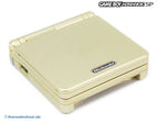 Konsole GBA SP inkl. Netzteil Starlight Gold — Limited Edition
