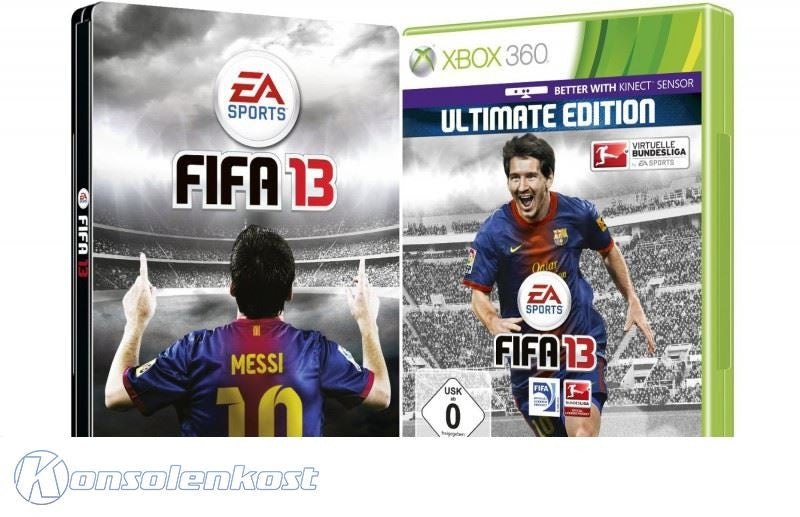 FIFA 13 (DE) — Steelbook