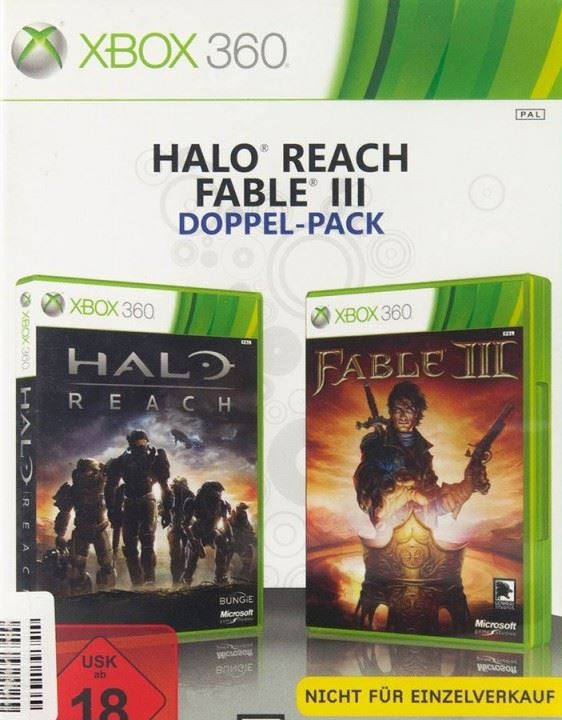 Fable III + Halo: Reach (DE)
