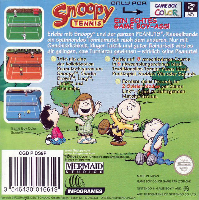 Snoopy Tennis