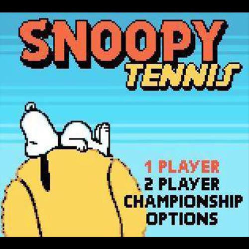 Snoopy Tennis