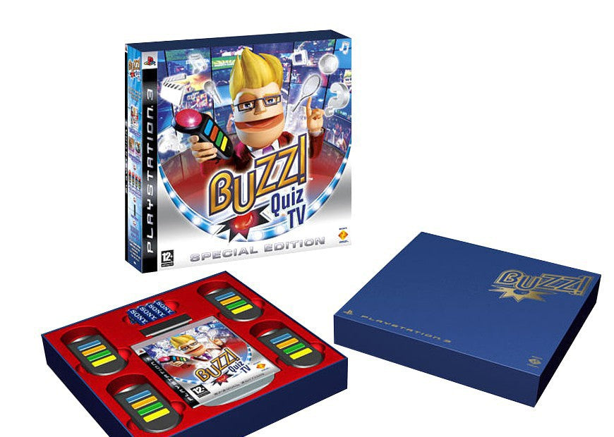 BUZZ!: Quiz TV + 4 Wireless Buzzer — Special Edition
