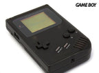 Konsole Classic DMG-01 schwarz Black Jack + Backlight weiß