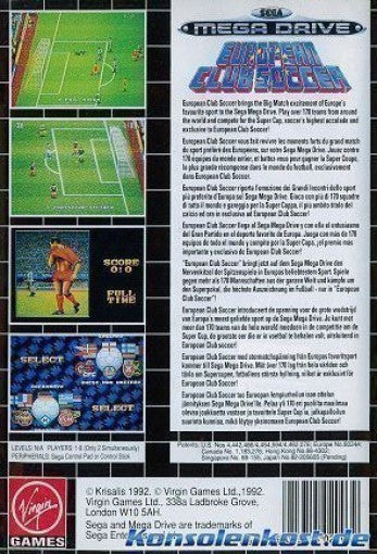 European Club Soccer