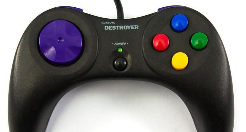 Controller / Pad schwarz Destroyer [Gravis]
