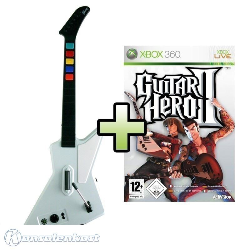 Guitar Hero II + X-Plorer Gitarre