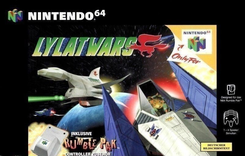 Lylat Wars / Starfox 64 + Rumble Pak