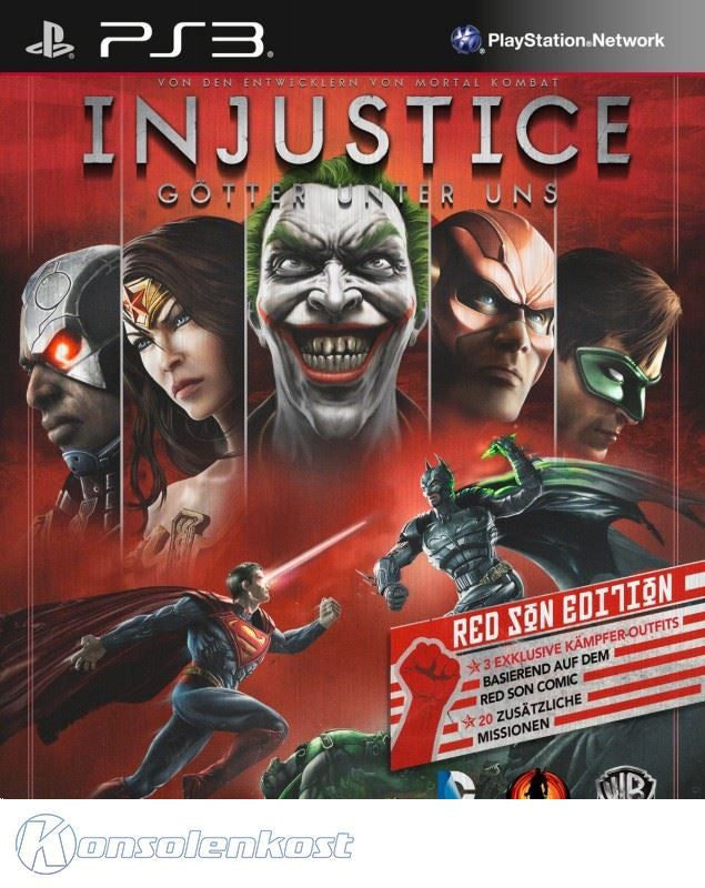 Injustice: Götter unter uns Red Son Edition (DE) — Steelbook