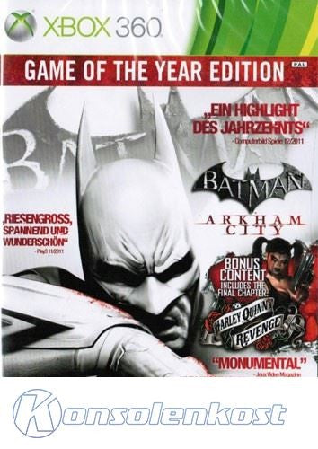 Batman: Arkham City (AT) — Game of the Year Edition