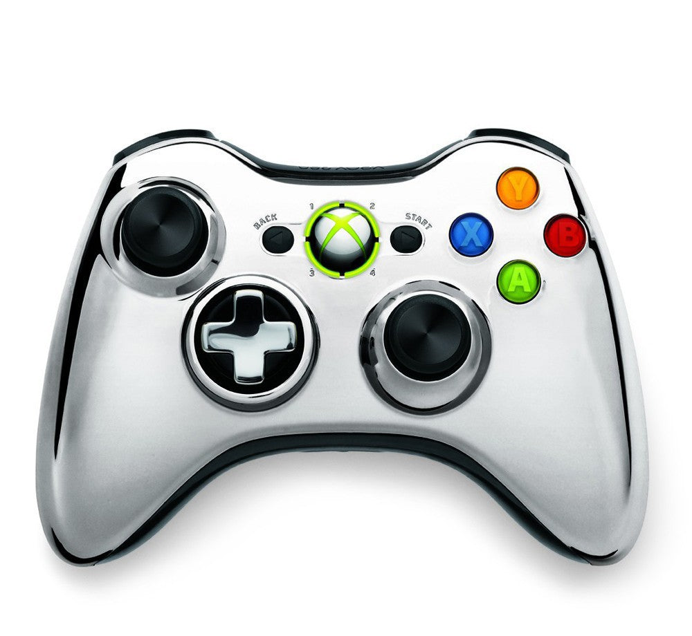 Original Wireless Controller Chrome Silver / silber [Microsoft]