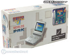 Konsole GBA SP inkl. Netzteil Tetris Worlds Pak