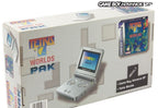 Konsole GBA SP inkl. Netzteil Tetris Worlds Pak