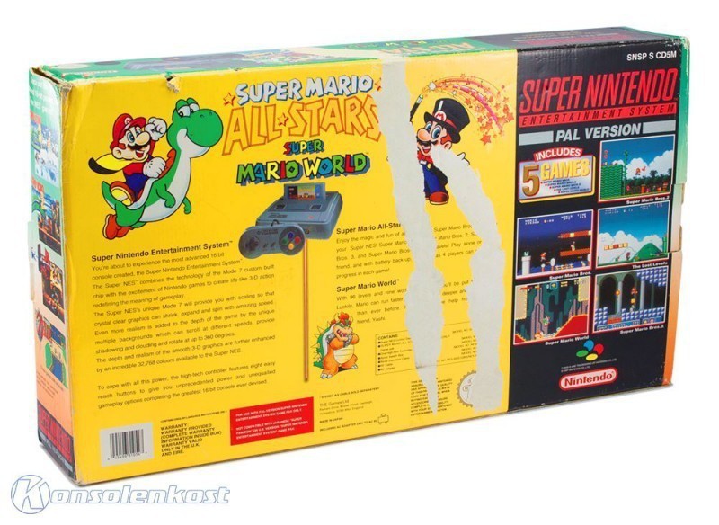Konsole All-Stars Pack + 5 Spiele + Original Controller + Zubehör
