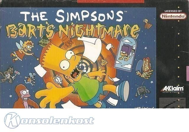 The Simpsons: Bart's Nightmare (US)